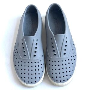 Native Miller Slip-On Perforated Water Shoe In Pigeon Rey White Unisex M8 W10